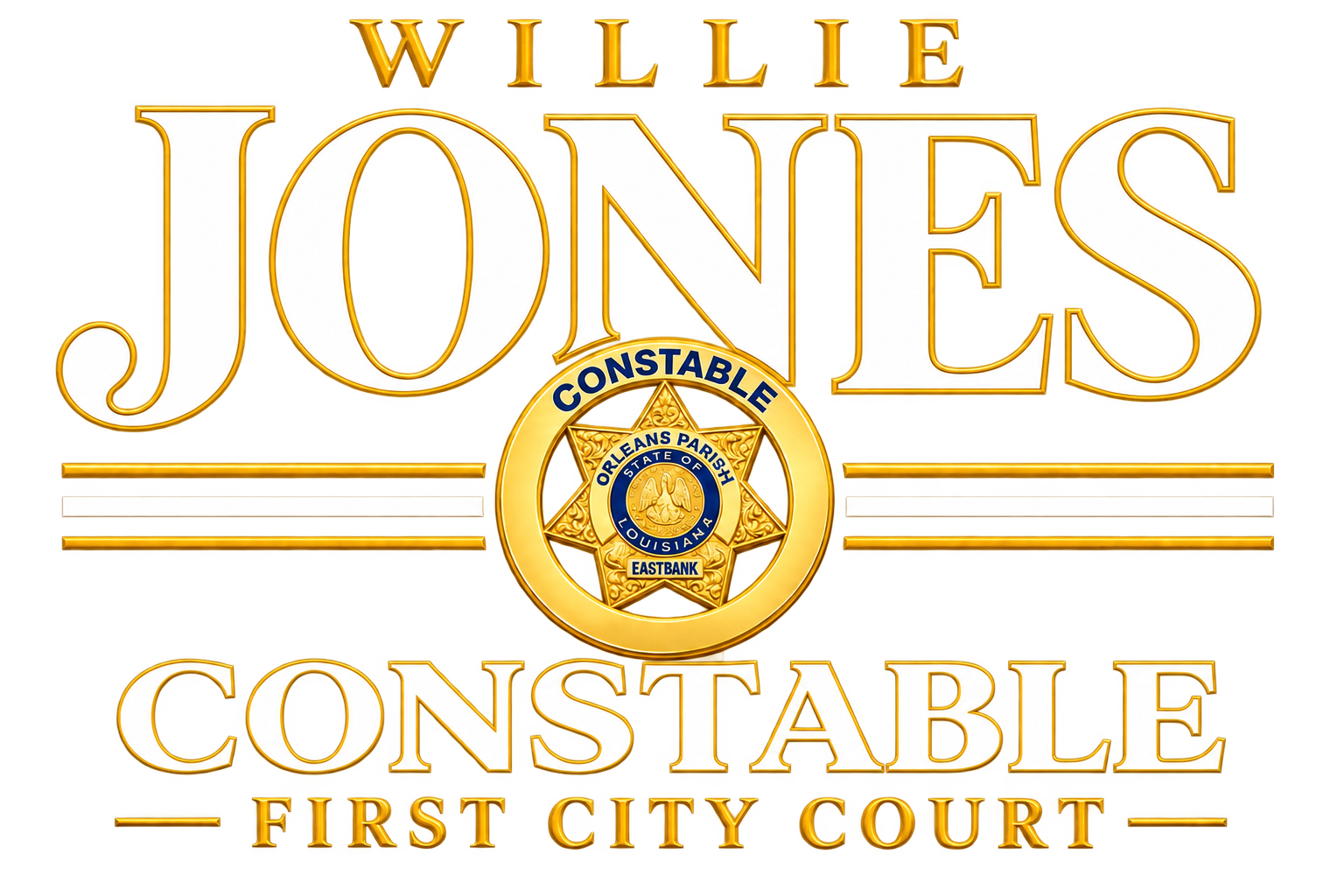 Willie Jones for Constable, First City Court